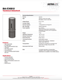Ultralife BA-5368/U - UB2776 Battery (Case of 200)