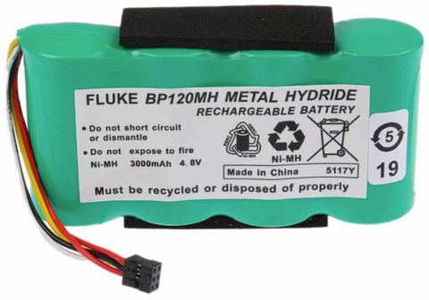 Fluke BP120MH Battery for BP120, BP130, 43, 43B (OEM)