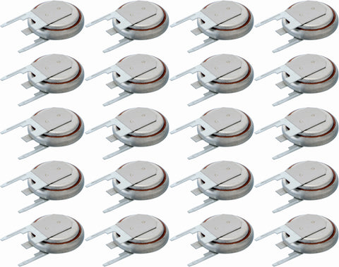 Renata CR1025FV-LF Battery - 3 Pin Vertical - 20 Pieces