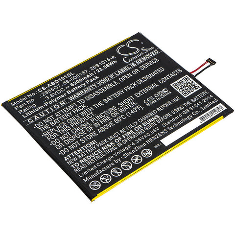 Amazon 58-000187 Battery Replacement for Kindle Fire HD 10.1 7th Tablet