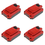 Craftsman CMCB202-4 Battery Replacement (4 Pieces of the CMCB202)