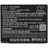 Cameron Sino CS-ETX600SL Battery