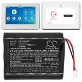 Honeywell 300-10186 Battery Replacement for Alarm System - 7800mAh