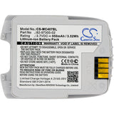 Motorola 82-97300-02 Battery Replacement for Barcode Scanner