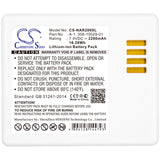 Cameron Sino CS-NAR200SL Battery