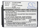 Summer JNS150-BB42704544 Battery Replacement for Baby Monitor