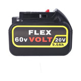 Dewalt DCB201 Battery Replacement for Flexvolt & 20V Max Cordless Power Tool