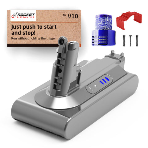 Dyson Cyclone V10 Motorhead Battery Replacement for Cordless Vacuum