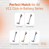 Dyson V11 Battery Replacement for Cordless Vacuum - CLICK IN VERSION