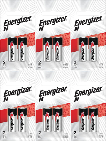 Energizer E90 Size N Battery - E90BP-2 - 6 Packs