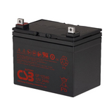 CSB GP12340 Battery - 12V 34Ah AGM - Nut & Bolt Terminals - GP 12340