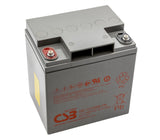 CSB HR 12120W FR Battery - 12V 30Ah AGM 120W - Nut & Bolt Terminals