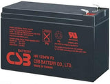 CSB HR1234WF2 Battery - 12V 9Ah AGM .250" Terminals - HR 1234W F2