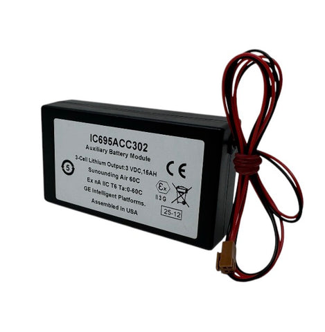 GE Fanuc IC695ACC302 Battery Replacement for CNC - PLC