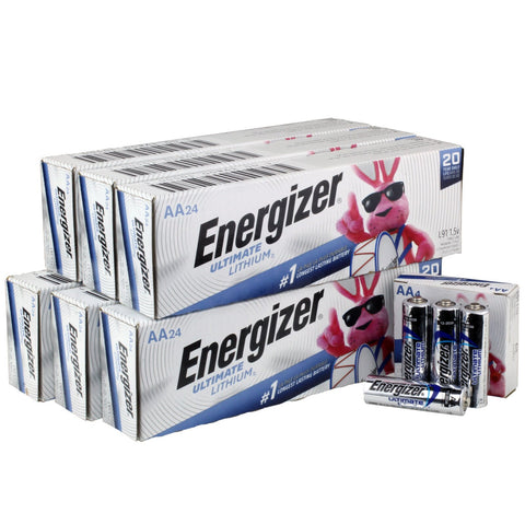 Energizer Industrial AA Lithium Battery - LN91 (144 Pieces)