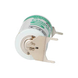 Saft LS14250-3PFRP Battery - 3.6V 1/2AA with 3 Pins (2 Pos - 1 Neg)