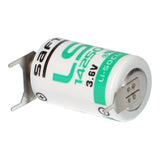 Saft LS14250-3PFRP Battery - 3.6V 1/2AA with 3 Pins (2 Pos - 1 Neg)