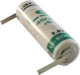 Saft LS14500-STS Battery - 3.6V AA with Solder Tabs