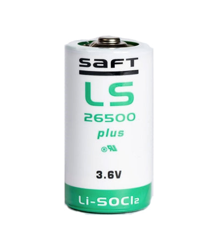 Saft LS26500 Plus Battery - 3.6V 8500mAh C Lithium