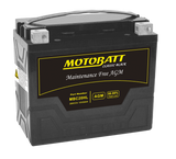 Motobatt MBC20HL Battery - Sealed AGM Classic Black
