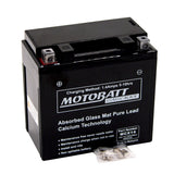 Motobatt MCX14 Battery - Sealed AGM Classic Black