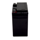 Motobatt MCX14AHL Battery - Sealed AGM Classic Black