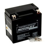 Motobatt MCZ7S Battery - Sealed AGM Classic Black