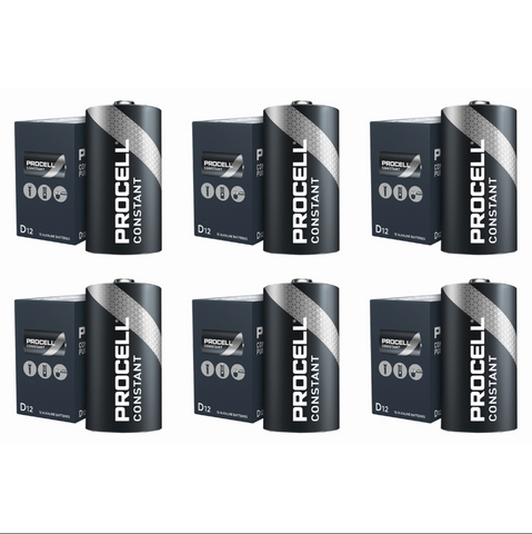 Duracell ® PC1300 Procell ® D Cell Alkaline Batteries (72 Pieces)