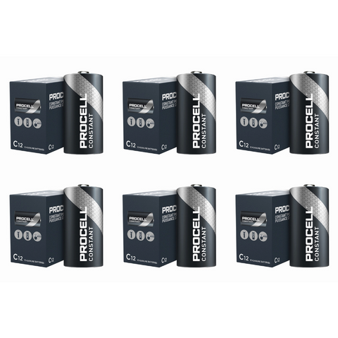 Duracell ® PC1400 Procell ® C Cell Alkaline Batteries (72 Pieces)