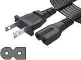 6 Ft Power Cord Polarized Polarized 2-Contact Female 2-Contact AC Male US New
