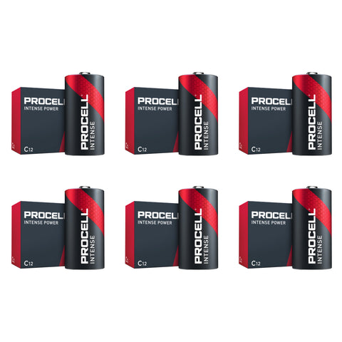 Duracell Procell Intense Power C Alkaline Battery PX1400 (72 Pieces)
