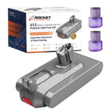 Dyson SV15 Battery Replacement for Cordless Vacuum - V11 -  V15 CLICK IN VERSION