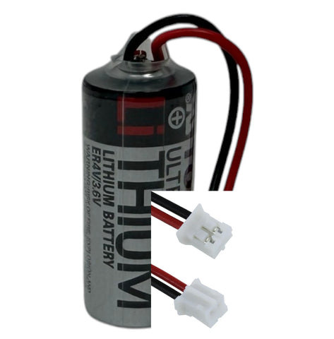 Toshiba ER4V/3.6V Battery w/RD076A-1 Connector - OEM Original