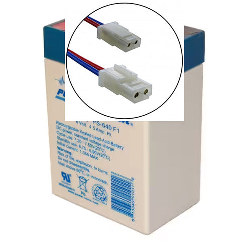 Lithonia ELB0604 Battery Replacement - AGM Sealed Lead