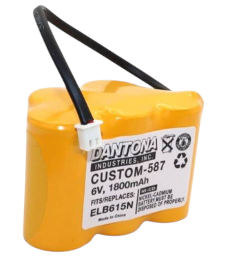 Custom-587 Battery Replacement