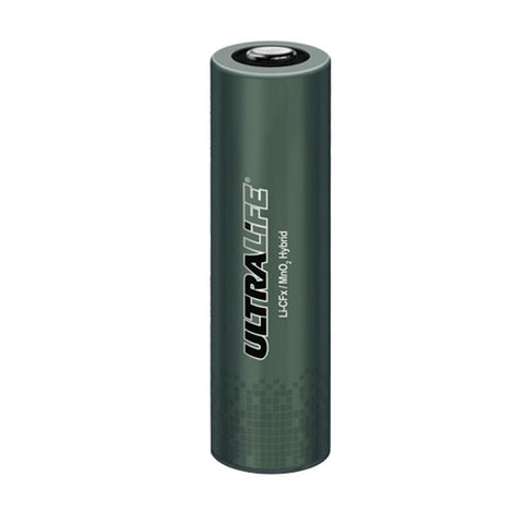 Ultralife UHR-XR19650 Battery - 3.3V 4600mAh Li-CFX/MNO2 Hybrid 19650 Cell
