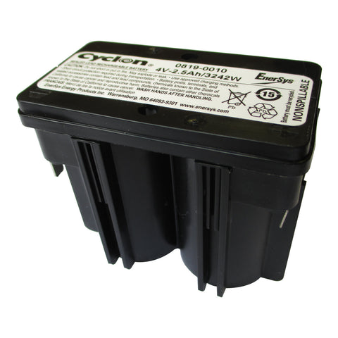 Enersys Cyclon 0819-0010 Battery - 4 Volt 2.5 Ah - RocketDistributing.com