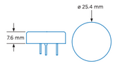 Electrochem 3B6050 - BCX 85PC1 Battery - Low Rate Coin
