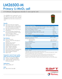 Saft LM26500-M Battery