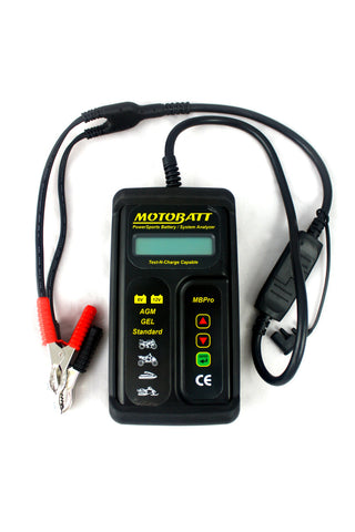 Motobatt MB-PRO Battery Tester - 6V 12V Sealed AGM