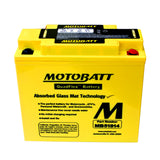 Motobatt MB51814 Battery - 12V 21Ah 220CCA Sealed AGM