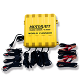 Motobatt MBC4B Battery Charger - 12V 4A Sealed AGM (4 Station)
