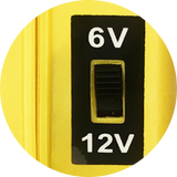 Motobatt Baby Boy Battery Charger - 6V 12V 500mAh Sealed AGM