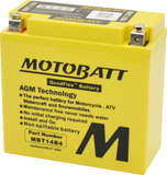 Motobatt MBT14B4 Battery - 12V 13Ah 180CCA Sealed AGM