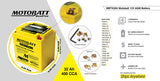 Motobatt MBTX30U Battery - 12V 34Ah 440CCA Sealed AGM