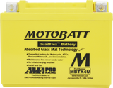 Motobatt MBTX4U Battery - 12V 4.7Ah 70CCA Sealed AGM