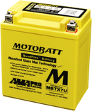 Motobatt MBTX7U Battery - 12V 8Ah 115CCA Sealed AGM