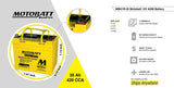 Motobatt MBU1R-35 Battery - 12V 35Ah 420CCA Sealed AGM