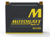 Motobatt MH14B4 Battery - 12V 8Ah 330CCA Hybrid Lithium