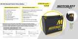Motobatt MH14B4 Battery - 12V 8Ah 330CCA Hybrid Lithium